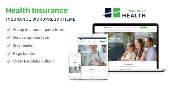 Health Insurance - Business WordPress Theme 